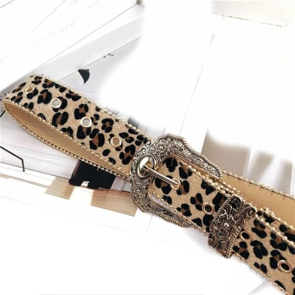 Waist Belt - Leopard Print - Picture 7 of 8